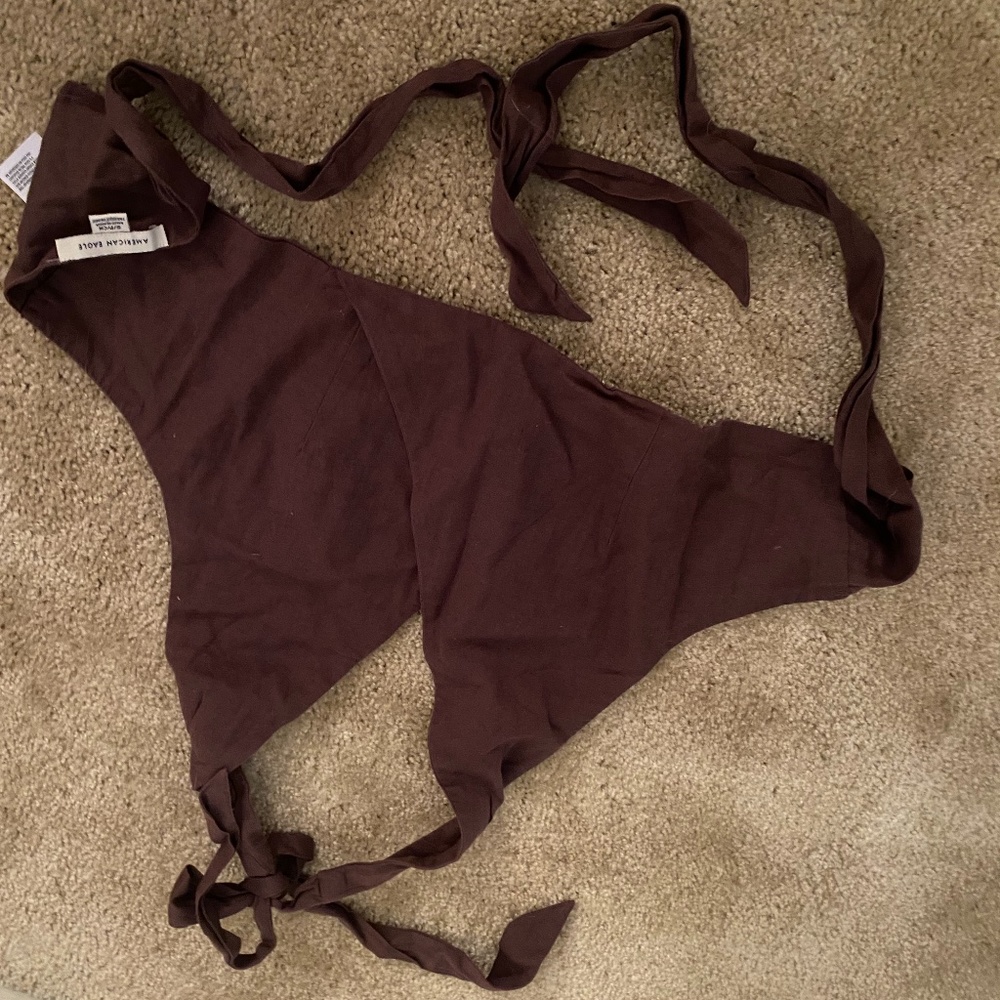 American eagle halter top crop top